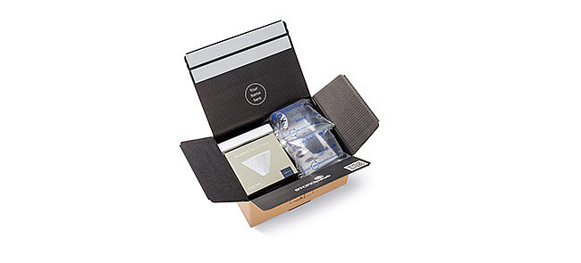 
			Sichere Versandverpackung mit Schutzpolsterung und Luftpolsterfolie.
