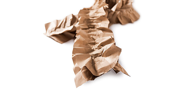 
		  Paper cushioning material